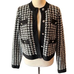 Karl Lagerfeld Monochrome Knit Sweater